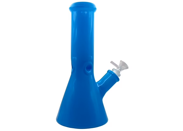 10" Blue Jade Beaker Water Pipe