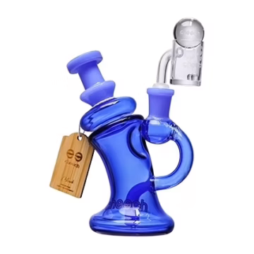 6" Cheech Full Color Recycler with Banger