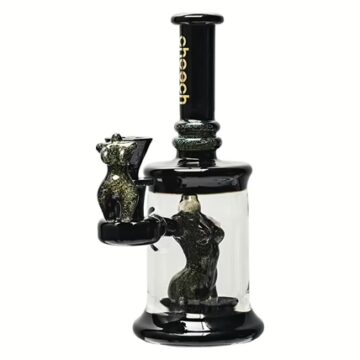8" Cheech The Lady in Dichro Water Pipe