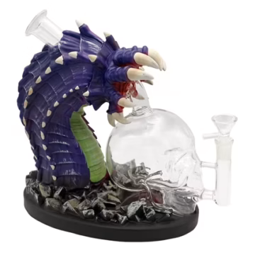 9" Death Sandworm Water Pipe