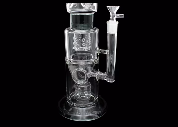 18" Donut Vortex Perk Icer Rim Water Pipe