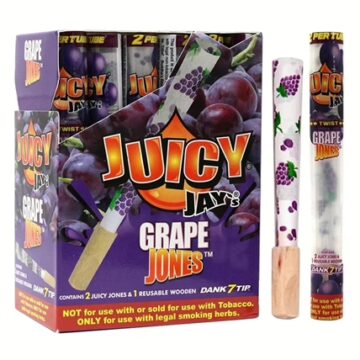 Juicy Jay's Grape Jones Cones 24pk