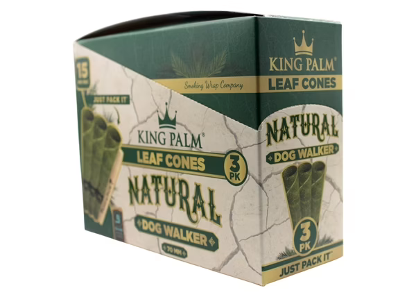 King Palm Leaf Cones - 3x15pk