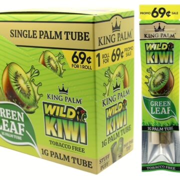 King Palm 1g Palm Tubes – Wild Kiwi 30pk