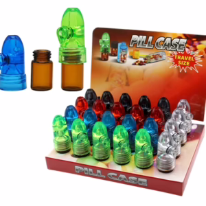 Pill Case Snuff Bullet - 51mm 24pk