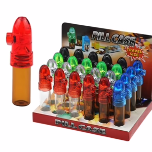Pill Case Snuff Bullet - 82mm 24pk