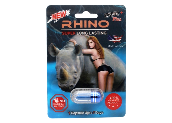 Rhino 2500k Plus Male Enhancement Caps