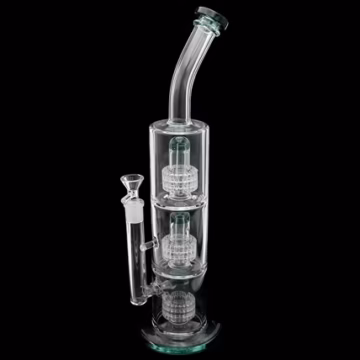 16" Triple Matrix Dome Perk Curve Water Pipe
