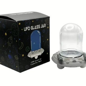 UFO 90ml Glass Jar Container