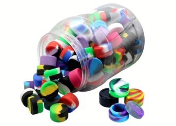 5ml Silicone Stash Jar Assortment 100pk