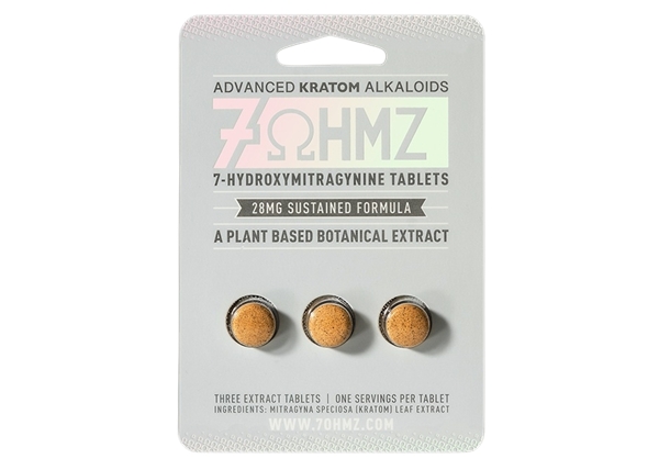 7ohmz 28mg 7-OH Advanced Kratom 3-Tablet
