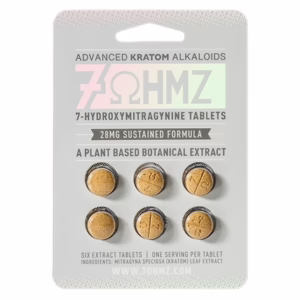 7ohmz 28mg 7-OH Advanced Kratom 6-Tablet