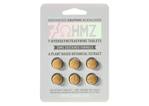 7ohmz 28mg 7-OH Advanced Kratom 6-Tablet