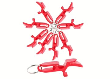 10ct Shotgun Beer Tool Keychain Bottle Opener