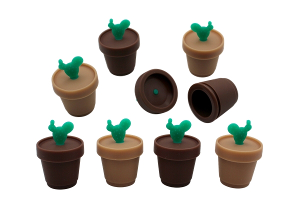 50ct Cactus Silicone Stash Jar