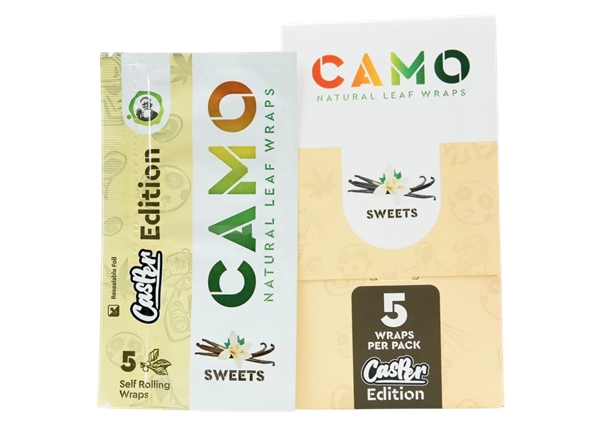 Afghan Hemp Camo Self-Rolling Natural Leaf Wraps – Sweets