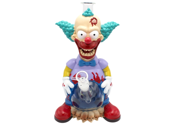 11" Krusty Clown PVC Water Pipe
