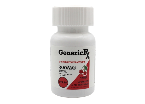 Generic RX 300mg 7-OH 30-Tablet - Cherry