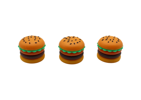 20ct Hamburger Silicone Stash Jar