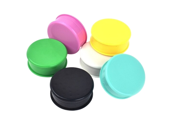 Hand Muller 63mm Acrylic Tobacco Grinder 12pk