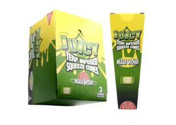 Juicy Jays Terp Infused Squeeze Cones - King Size - Maui Wowi