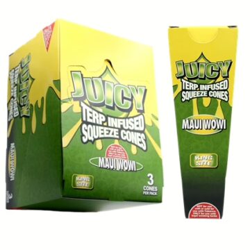 Juicy Jays Terp Infused Squeeze Cones - King Size - Maui Wowi