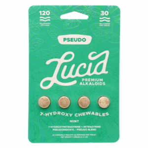 Lucid Pseudo 30mg 7-OH 4-Tablets - Mint
