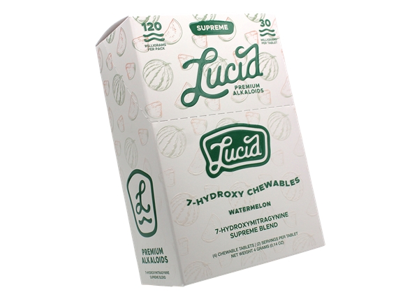 Lucid Supreme 30mg 7-OH 4-Tablets - Watermelon