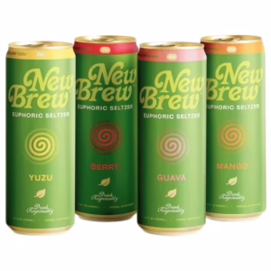 New Brew Euphoric Kratom and Kava Sparkling Seltzer
