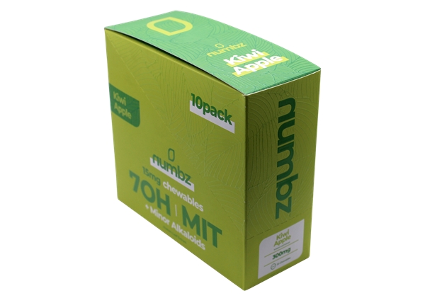 Numbz Kiwi Apple 7-OH 300mg 20-Tablet