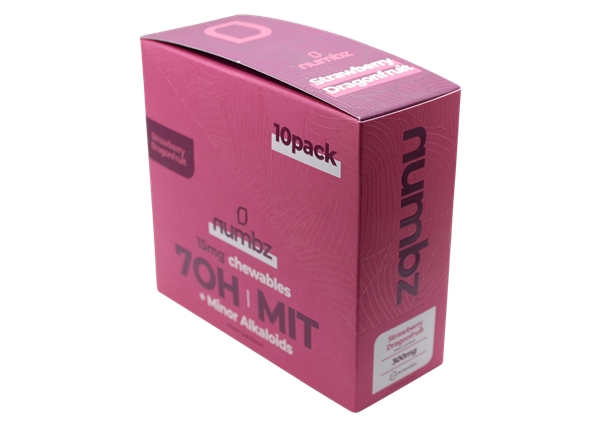 Numbz Strawberry Dragonfruit 7-OH 300mg 20-Tablet