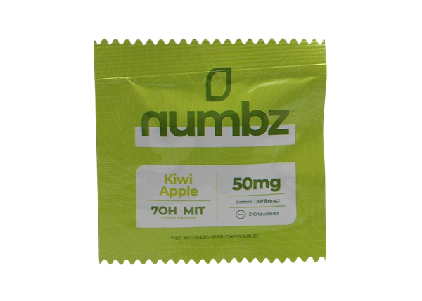 Numbz Kiwi Apple 7-OH 50mg 2-Tablet 10pk