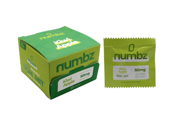 Numbz Kiwi Apple 7-OH 50mg 2-Tablet 10pk