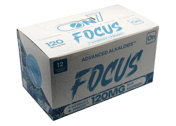 On7 Focus 120mg 7-OH + Pseudo 12-Tablet