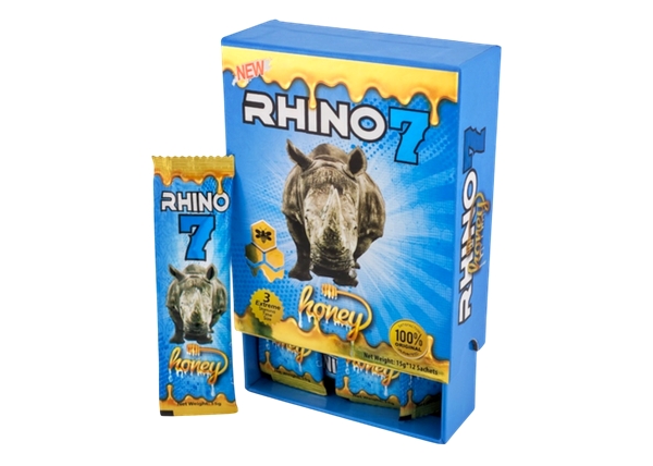 Rhino 7 Male Enhancement Honey 12pk