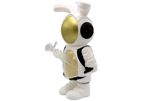 11" Space Bunny PVC Water Pipe