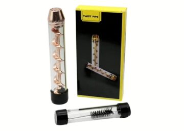 10ct Twist Pipe Glass Blunt Assortment