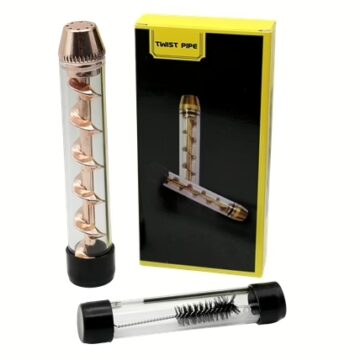 10ct Twist Pipe Glass Blunt Assortment