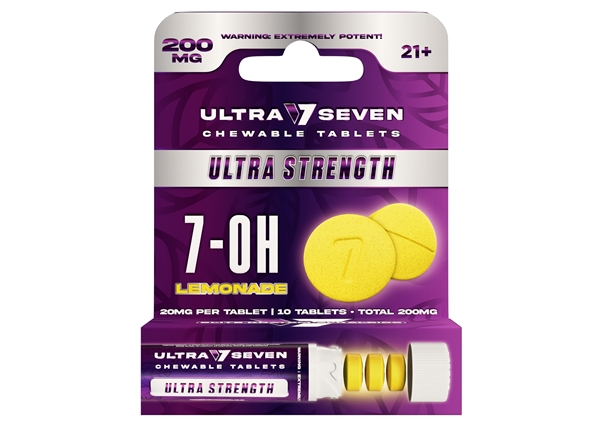 Ultra 7 Seven 20mg 7-OH Ultra Strength 10-Tablets