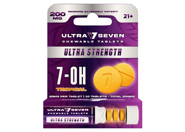 Ultra 7 Seven 20mg 7-OH Ultra Strength 10-Tablets