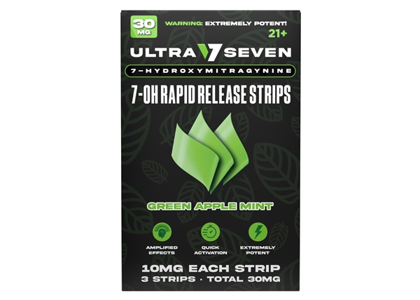Ultra 7 Seven 30mg 7-OH Rapid Release Strips