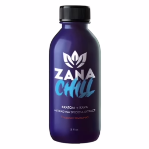 Zana Chill Kratom + Kava Shot – Tropical