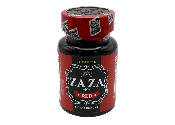 ZAZA Extra Strength - Red - 24 Capsules