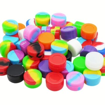 100ct 5ml Silicone Wax Container Assortment