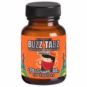 Bumblebee Buzz Tabz Platinum 40mg 7-OH 10-Tablets