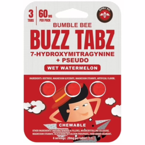 Bumble Bee 7-OH + Pseudo 20mg Buzz Tabz 3-Tablet