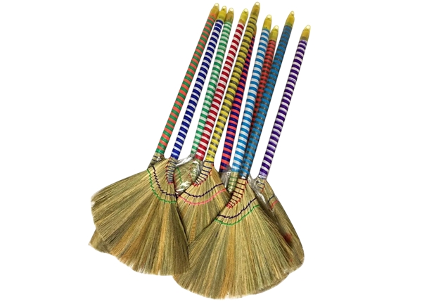 Premium Vietnamese Straw Broom (40 Inch) Assortment