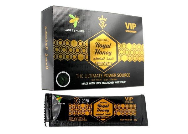 VIP Stronger Royal Extreme Male Enhancement Honey 12pk