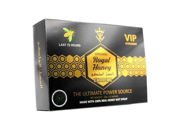 VIP Stronger Royal Extreme Male Enhancement Honey 12pk