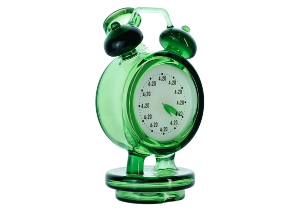 Bomb E-Rig Glass Top Attachment – Clock (Compatible with Puffco Peak)